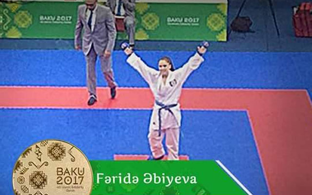 İslamiada: Xanım karateçimizdən qızıl medal
