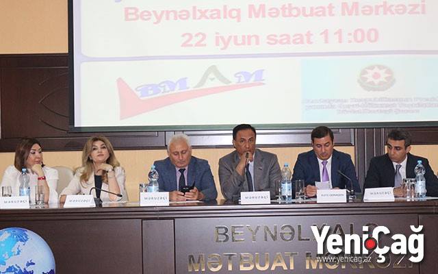 Ermənistanın işğalçılıq siyasətinə dair İctimai Forum – Fotolar