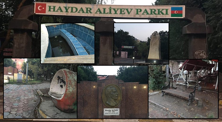 İğdırdakı Heydər Əliyev parkı baxımsızlıqdan bu vəziyyətə düşdü… – Fotolar