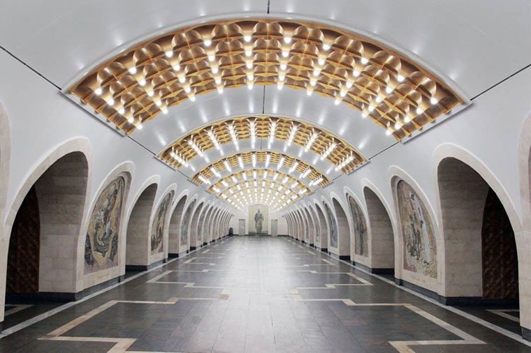 Metronun “Nizami” stansiyası təmirdən sonra – FOTOLAR