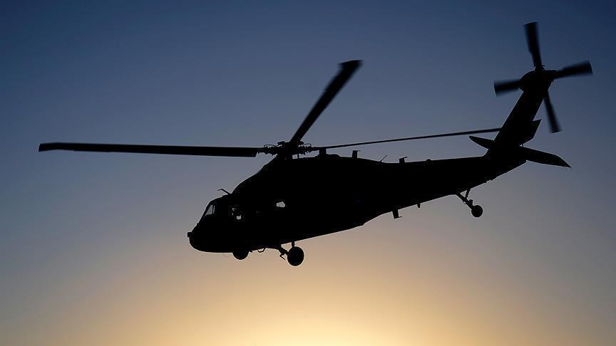 Hərbi helikopter qəzaya uğradı: 3 ölü, 3 yaralı