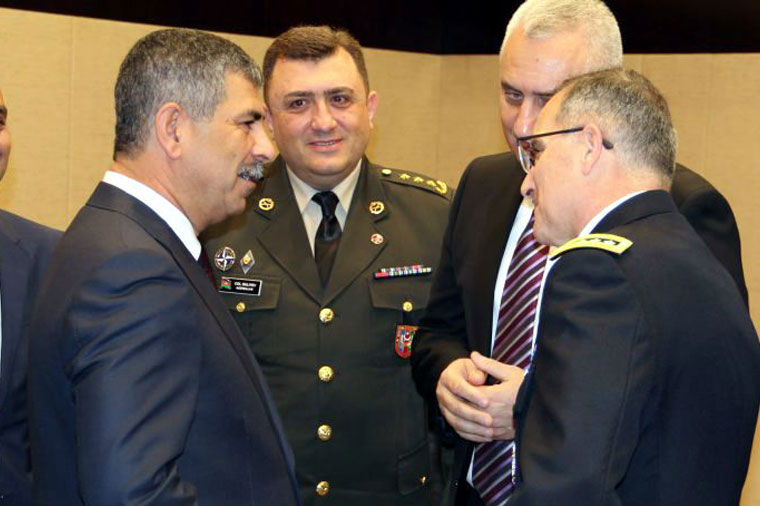 Zakir Həsənov NATO toplantısında çıxış edib