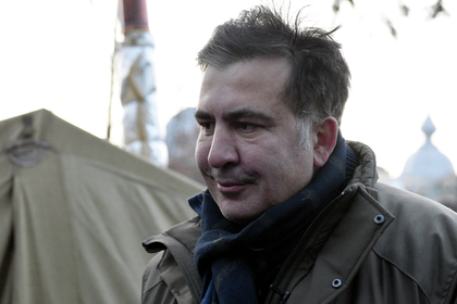 Saakaşvili Yeni ili çadırda qarşıladı – VİDEO