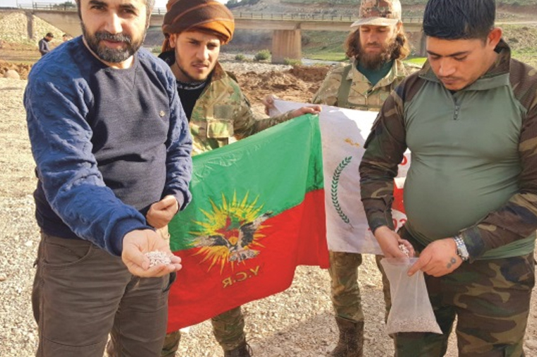 YPG/PYD terrorçuları narkomandır