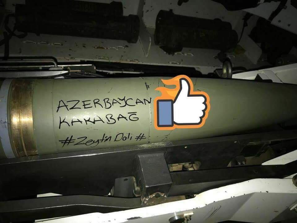 Afrində “Azərbaycan” raketi: Türk əsgəri Qarabağı unutmadı