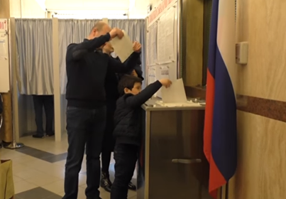 Rusların Bakıdakı səsverməsi – Putinin sabiq baş çekisti də buradaydı – VİDEO