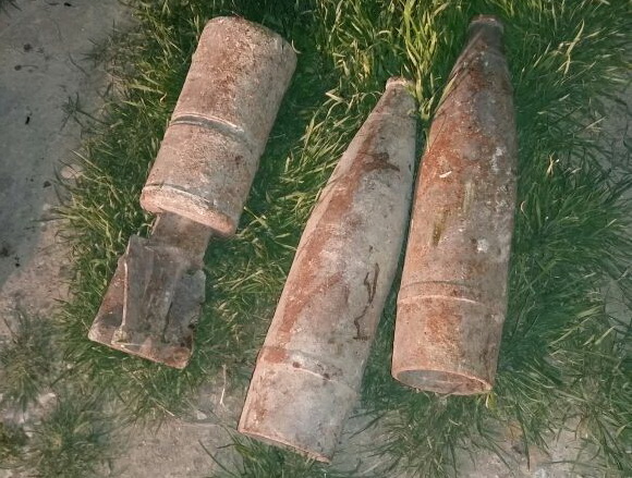 Sumqayıtda 3 ədəd top mərmisi tapıldı