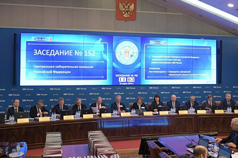 Rusiyada prezident seçkilərinin yekun nəticələri açıqlandı