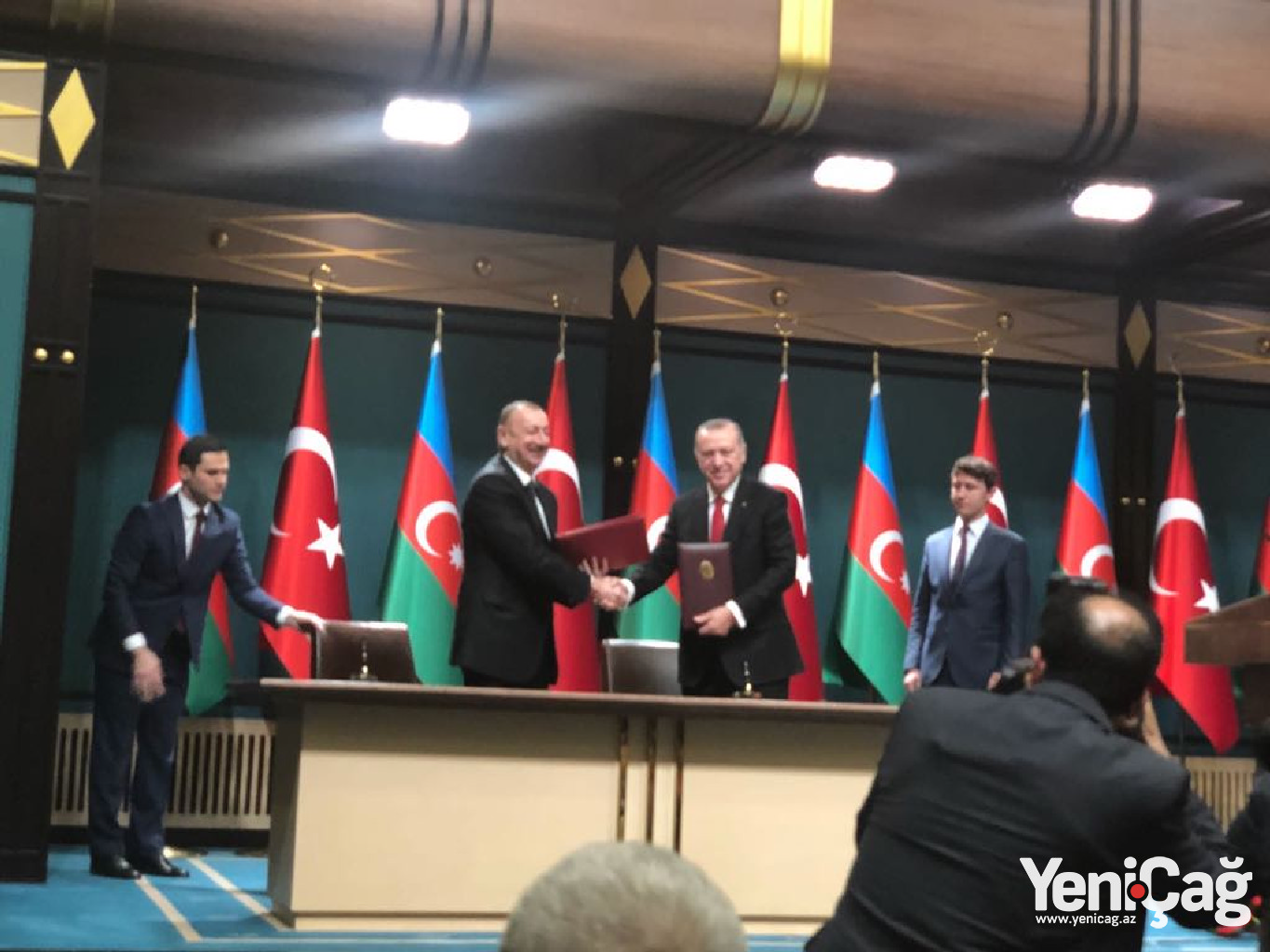 Azerbaycan ve Türkiye arasında anlaşmalar imzalandı – FOTOĞRAFLAR