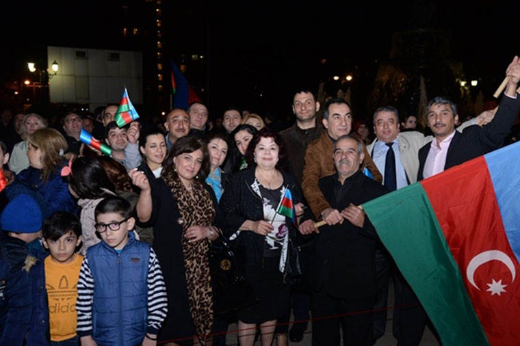Nəsimi rayonunda “Mənim prezidentim” adlı konsert keçirildi – FOTOLAR