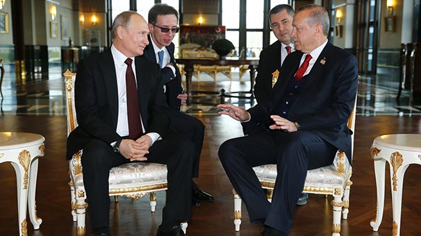 Ankarada Ərdoğanla Putin arasında görüş keçirildi