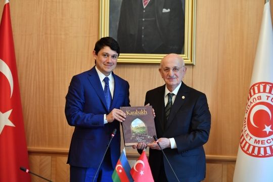 “Qarabağ bizim milli məsələmizdir” – Türkiyə parlamentinin sədri