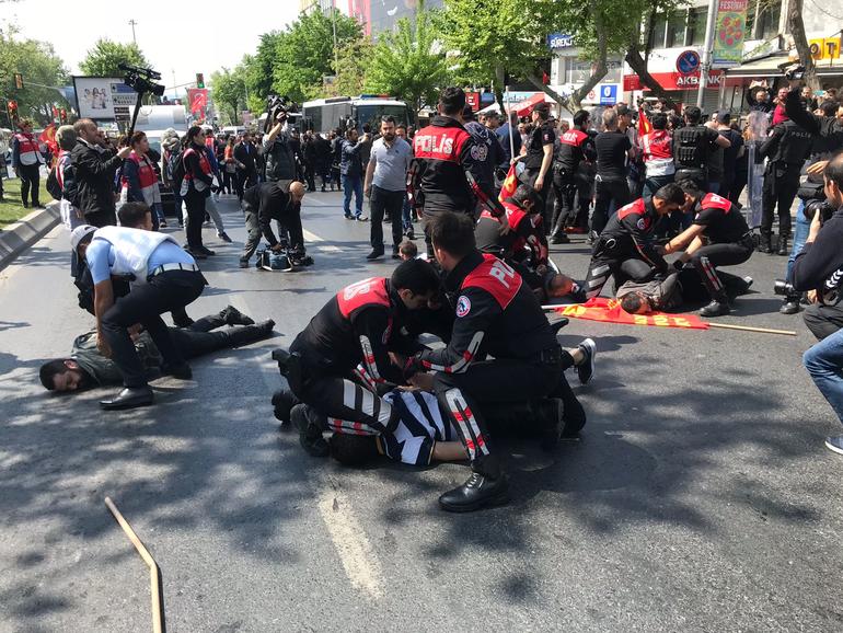 İstanbulda nümayiş – 80 nəfər saxlanıldı