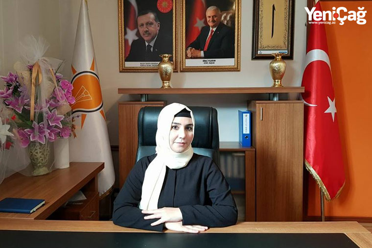 Azerbaycan kökenli engelli kadın milletvekili aday adayı