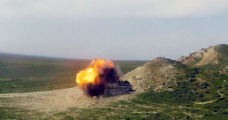 Azərbaycan ordusu raket atışlarına başladı – VİDEO