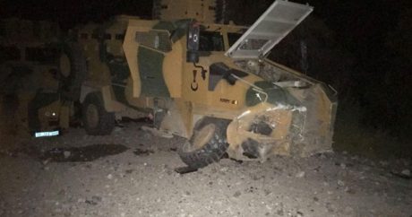 Türkiyədə hərbi konvoy minaya düşdü: yaralılar var – FOTOLAR