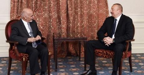 İlham Əliyev Əfqanıstan Prezidenti ilə görüşdü – FOTO