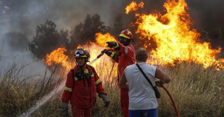 Yunanıstanda 53 nəfərin öldüyü dəhşətli meşə yanğınlarının – VİDEOSU