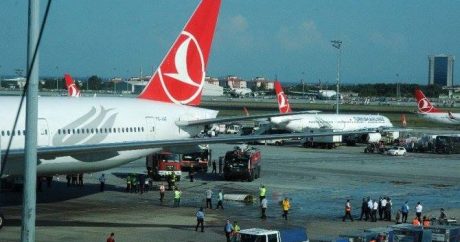 Atatürk Hava Limanında təyyarələr toqquşdu – VİDEO