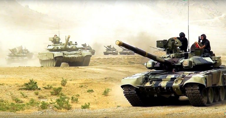 Ordumuzun tank bölmələri məşğələlərə başladı – VİDEO