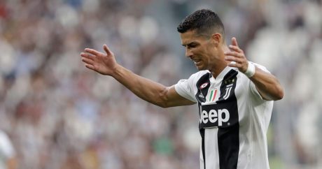 Ronaldo qovuldu – VİDEO