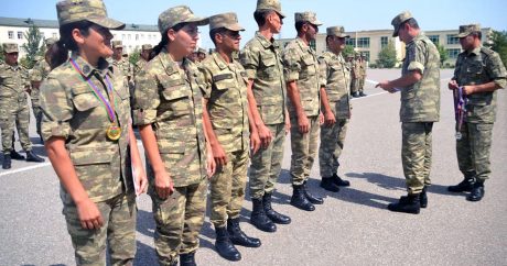Azərbaycan Ordusunda yarışlar başa çatdı – FOTO