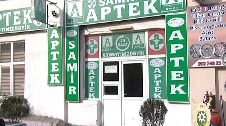 Bakıda aptekə basqın – FOTO