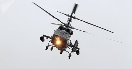 Rusiyada helikopter qəzası: 1 nəfər öldü, 1 yaralı