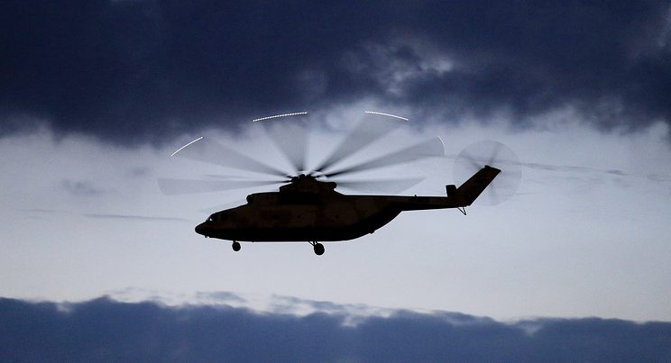 Ukraynada helikopter qəzası: Ölənlər var