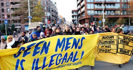 Hollandiyada etiraz aksiyası: “Hər kəs azad olana qədər heç kimsə azad deyil”