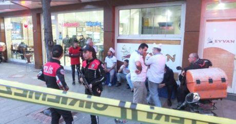 İstanbulda restorana silahlı hücum: 1 nəfər öldü, iki nəfər yaralandı