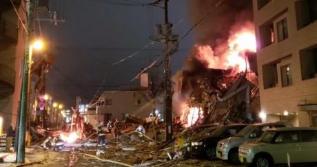 Dəhşətli partlayış: Binalar dağıldı – 40 yaralı/VİDEO