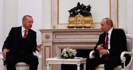 Ərdoğan və Putin Moskvada görüşdü