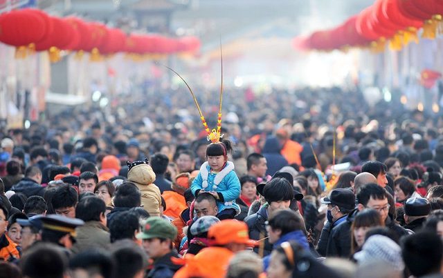 Çinin əhalisi 5.3 milyon nəfər artıb