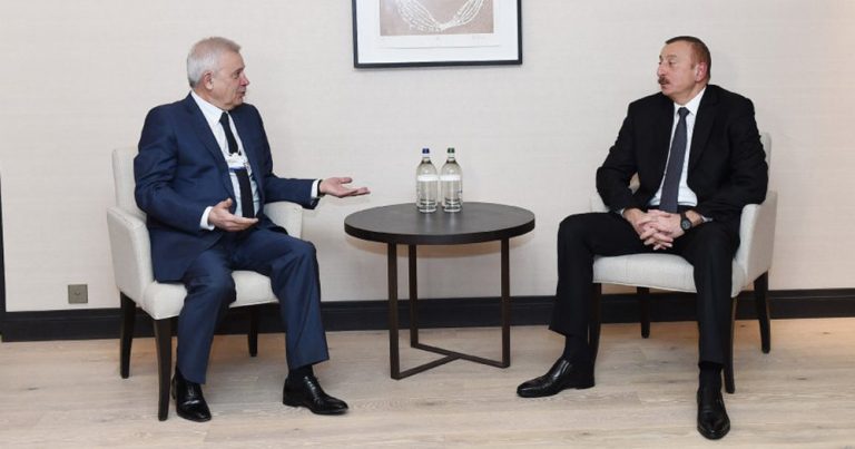 İlham Əliyev “LUKoil” şirkətinin prezidenti ilə görüşdü