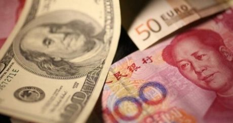 Çinin valyuta ehtiyatları 3 trilyon dolları ötdü