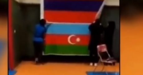 Xanım idmançı Azərbaycan bayrağına görə şərt qoydu – VİDEO