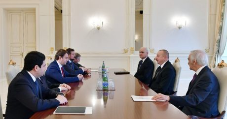 Prezident Rusiyanın iqtisadi inkişaf nazirini qəbul etdi – FOTO