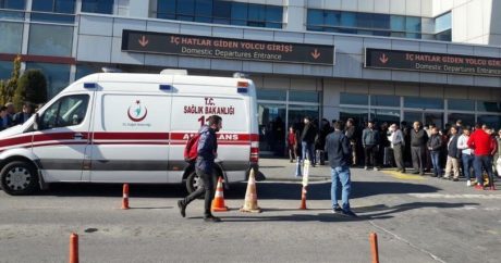 Türkiyədə hava limanında atışma: Polis əməkdaşları xəsarət aldı – FOTO
