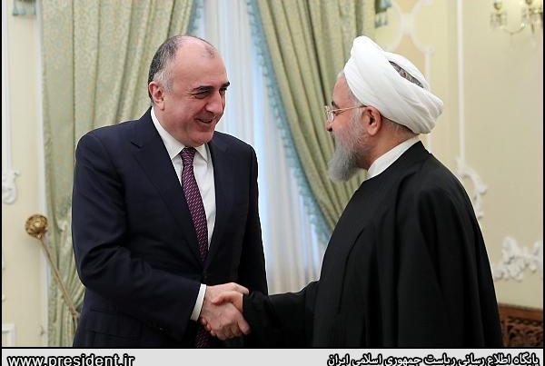Elmar Məmmədyarov İran Prezidenti ilə görüşdü