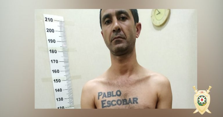“Pablo Eskobar” Bakıda saxlanıldı – FOTOLAR