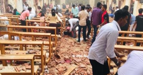Şri-Lankadakı terror aktları nəticəsində ölənlərin sayı 290-a çatdı