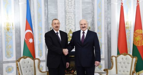 Aleksandr Lukaşenko Azərbaycan Prezidentinə təbrik məktubu göndərib