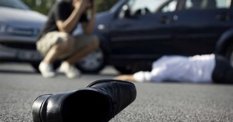 Abşeronda taksi 60 yaşlı kişini vurdu