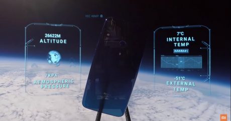 “Redmi Note 7″ni kosmosa göndərdilər – VİDEO