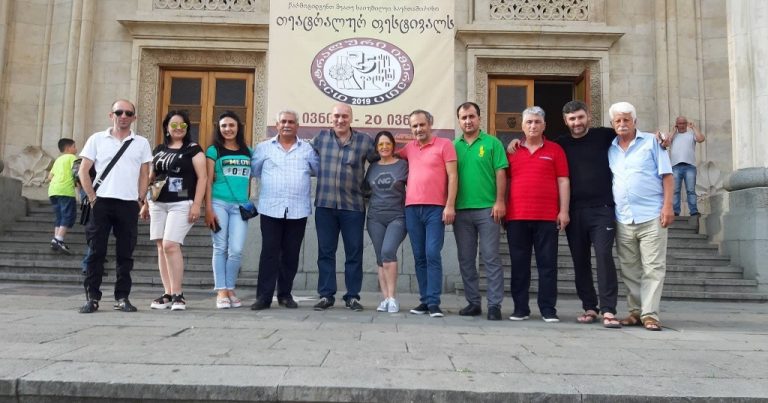 Azərbaycanlı aktyorlar Gürcüstanda – FOTO