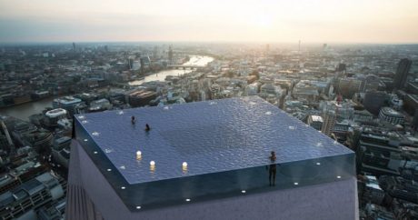 Londonda dünyanın ilk sonsuzluq hovuzu yaradılır