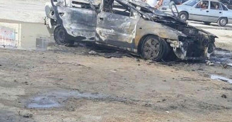 Bakıda çimərlikdə dəhşət – Avtomobil yanaraq kül oldu – ANBAANVİDEO/YENİLƏNDİ