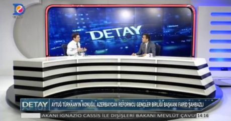 Fərid Şahbazlı Şimali Kipr Televiziyalarında Azərbaycandan danışıb