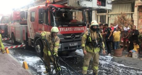 İstanbulda hotel yandı – Turistlər zəhərləndi